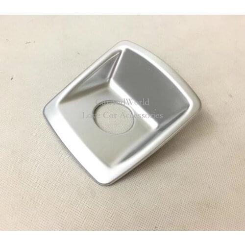 For Toyota RAV4 RAV 4 2016 2017 2018 38 Rear Tail cigarette lighter Cover Trim Interior Panel ABS Chrome Car Styling Accessories