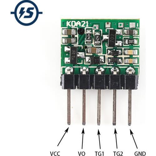 Two Key Bistable Switch Circuit Module 2Bit DC 3-18V 1500mA 1.5A Relay Controller