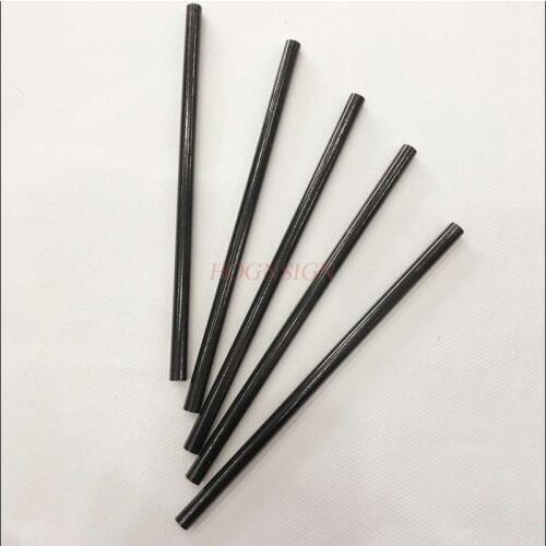 5pcs Environmental Pencil Conference Advertising Black Round Rod 17.6cm