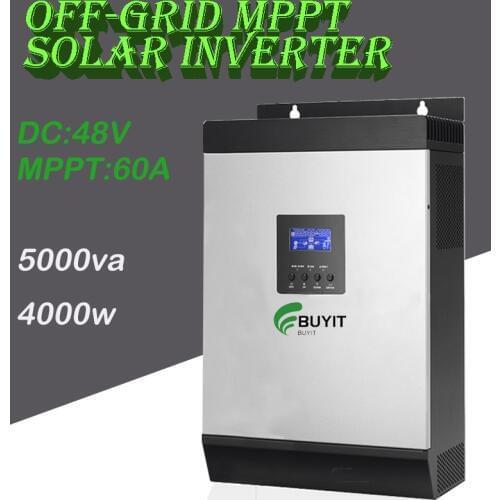 5000va 48V Hybrid solar 4000W off grid Inverter 60A MPPT Solar Charge Controller solar inverter for home use