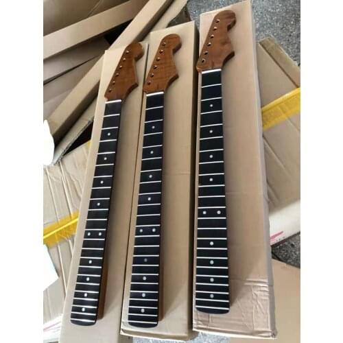 1pcs Rosewood fingerboard grilled maple 22 frets guitar neck