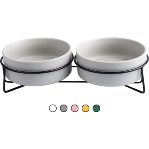 Ceramic Dog Bowl Cat Bowl Pet Food Water Feeder For Cats Small Dogs Pet Bowl Cat Accessories Dog Supplies Dropshipping Center