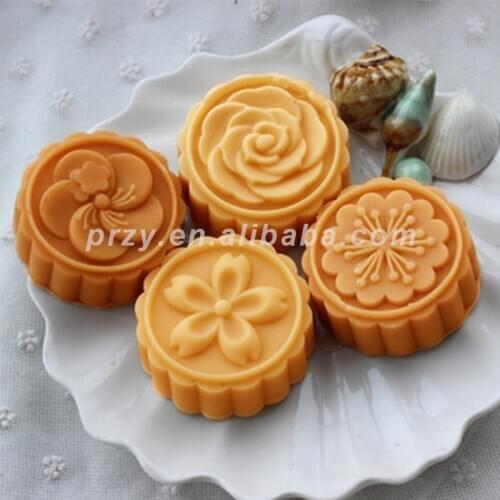 New silicone mold soap molds DIY new moon cake shape molds for cake decorations