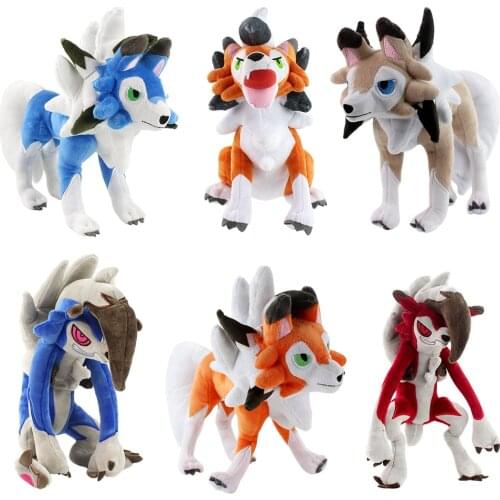 6Styles 22-28cm Plush cartoon anime lovely Doll