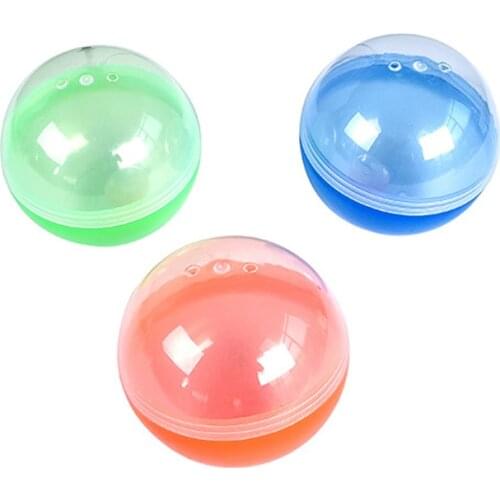 100 pieces 100mm empty plastic capsules without toys for capsule toy candy vending machine