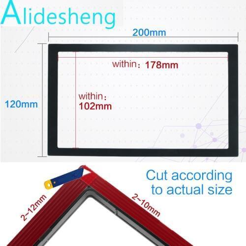 2 din Frame for car multimedia player double din auto accessories for 7'' inch car radio 2din MP5 Installation accessory 102mm