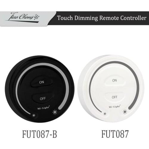 FUT087 FUT087-B Touch Dimming Remote Controller 2.4GHZ Wireless Transmission Brightness Adjustable Control Distance 30M
