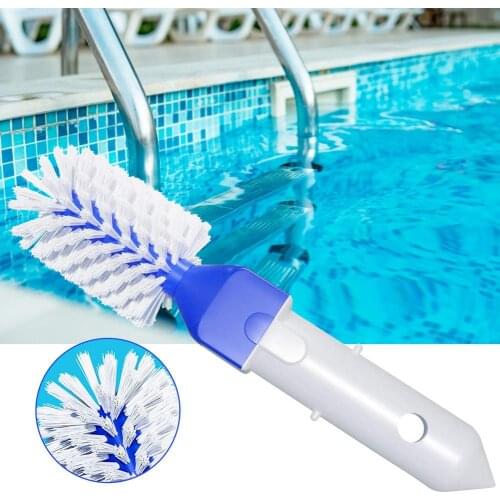 Pool Corner Brush Hot Tub Cleaning Brushes Nylon Bristle Utensils Cleaning Brush Acrylic Bath Brush
