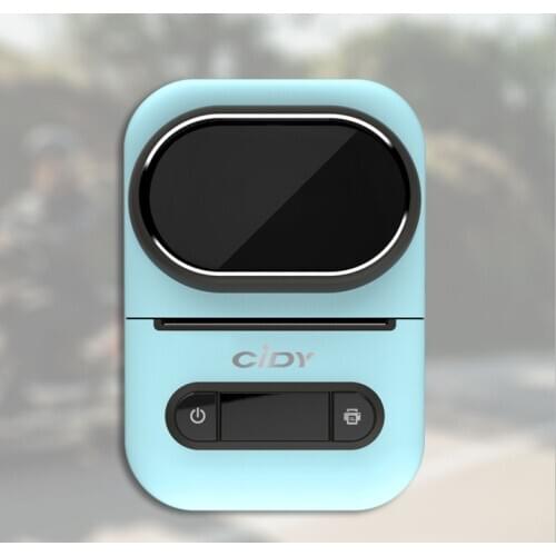 EQ11 Blue Wireless label printer Mini Thermal Label typewriter Home Use Office DIY Bluetooth Portable Pocket Label maker machine