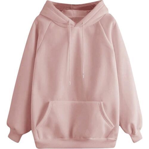 Oversized Hoodie Sweatshirt Women 2020 Spring Autumn Womens Clothes Womens Hooded Hoodies Woman Ladies Front Pocket Sweatshirts