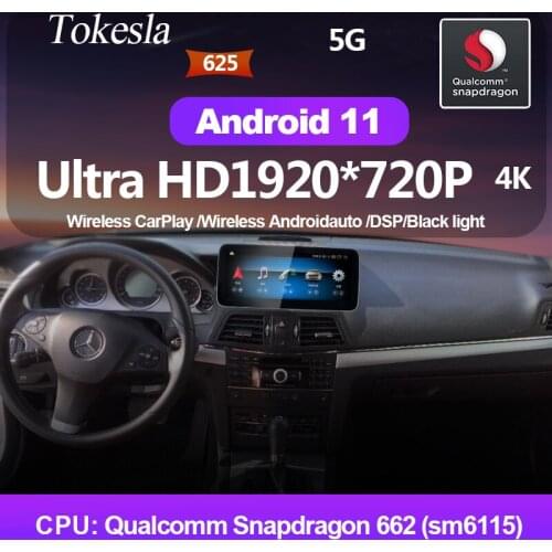 Tokesla Car Radio Multimedia Player For Mercedes Benz E Class W212 E200 E260 Android DVD Automotivo GPS Navigation NETG 4.0 2011