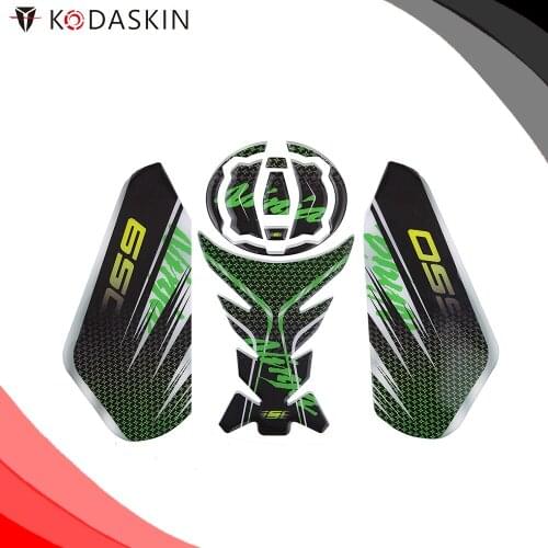 KODASKIN Motorcycle Gas Cap Tank Pad Sticker Decal Emblem for Ninja650
