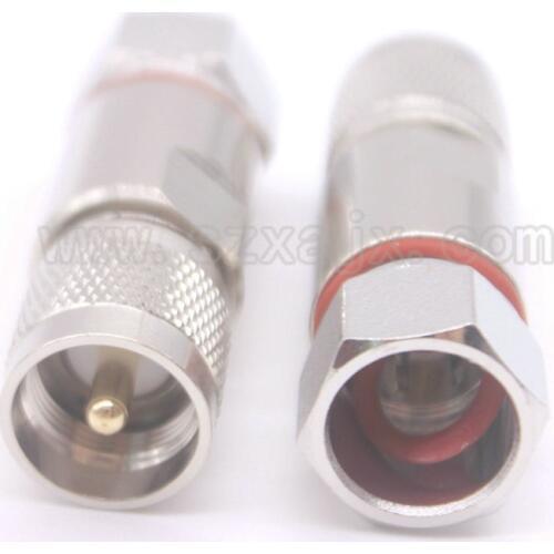 1pc Connector PL259 UHF male 1/2" for Corrugated copper Standard Andrew Heliax Fast Shipping