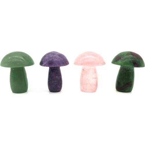 Beautiful 1PC Natural Big Lepidolite Aventurine Pink Crystal Mushroom Shaped Polished Stone Decor Healing Natural Quartz Crystal