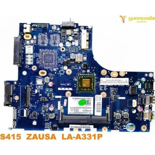 Original for Lenovo S415 laptop motherboard S415 ZAUSA LA-A331P tested good free shipping