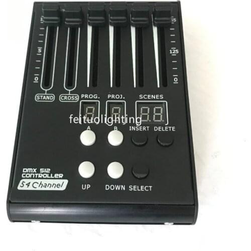 2019 New Mini Dmx Controller Console 54 Channels Dmx Outputs Dj Controller 9 Programs 3 Pin Xlr Connector Dmx Lighting Console