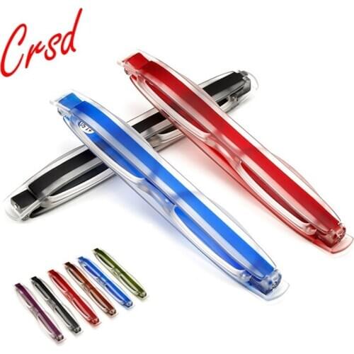 CRSD New 360-Degree Rotating Reading Glasses for Both Men and Women Folding Portable Optical Resin Glasses for the Elderly Batch
