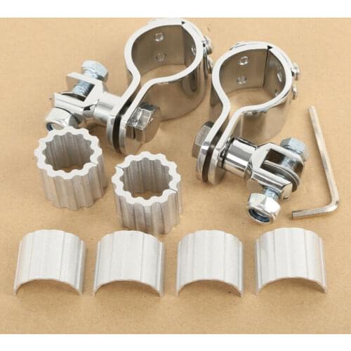 25mm 32mm 35mm Highway Foot Pegs Mount Clamps For Suzuki BOULEVARD M90 S50 M50Z C90 M1500 VL1500 VL800 VZ800 VL125 VL250