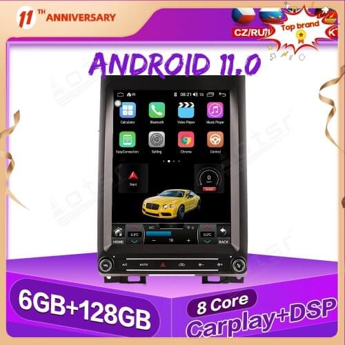 128GB Android11 Car GPS Navigation For Ford F350 2015-2020 Auto Stereo Multimedia Radio Video Player Carplay Tape Headunit DSP