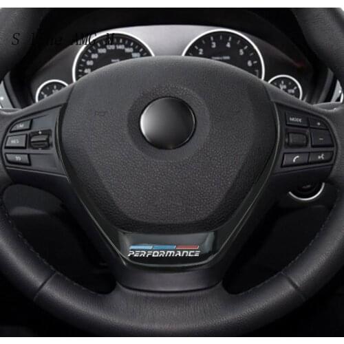Auto Interior Accessories For BMW 3 4 Series 3GT F30 F32 F34 Steering Wheel Steering Button Cover For M Performance Sticker Trim