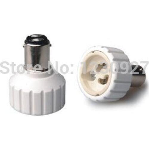 BA15D GU10 Adapter Out BA15D Inner GU10 Conversion lamp holder