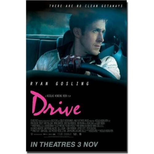 D0283 Drive Movie Silk Fabric Poster Art Decor Indoor Painting Gift