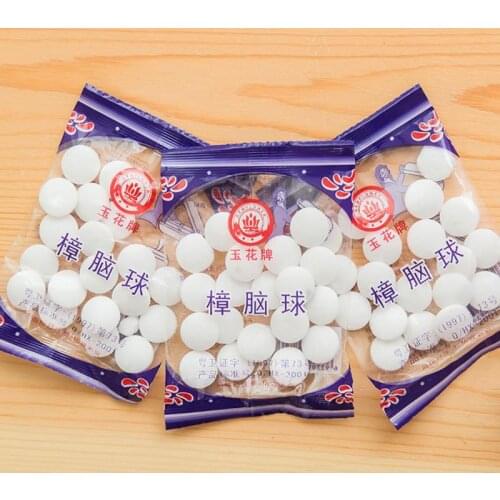 20pcs / bag Wardrobe deodorant mothproof natural camphor ball deodorant camphor ball deworming mothproof mothball