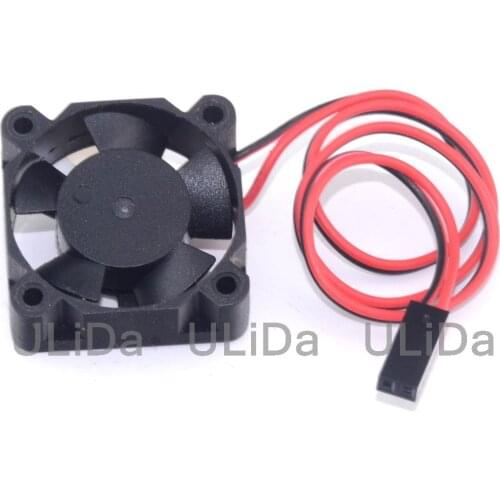 Dupont 2Pin DC 5V Laptop Cooling Fan 30mm 3010 30x30x10mm 3cm Mini Intelligent Cooler for 540 550 3650 Size Motor Rc Car