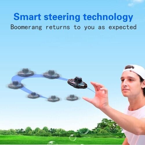 Fingertip Gyro Mini Adult Decompression Toy Cool Usb Charge Shining Gyro Children Birthday Gift Led Smart Mini Drone UFO Gyro