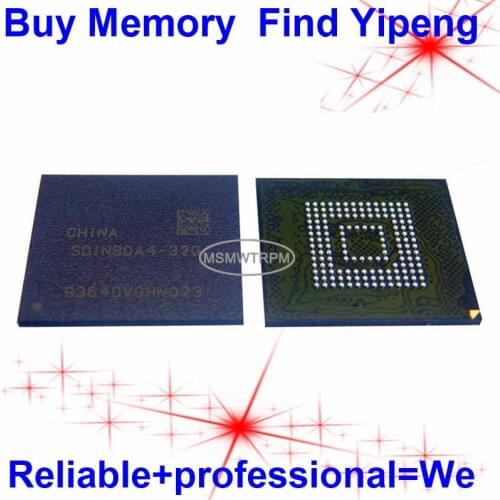 SDINBDA4-32G BGA153Ball EMMC5.1 5.1 32GB Mobilephone Memory New original and Second-hand Soldered Balls Tested OK