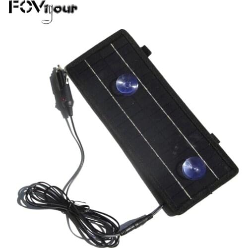 Xionel Portable Solar Panel 12V 4.5W Solar Charger Module For Car Automobile Boat Rechargeable Power Battery