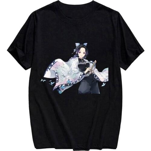 CLOOCL Anime Demon Slayer Cotton T-Shirt Summer Harajuku Style Men Women Casual T-Shirt Hip Hop Tops Funny Tees Drop Shipping