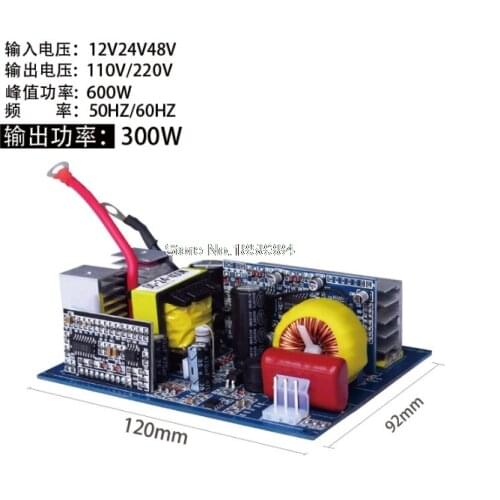 Inverter 12v 220v DC 12V To AC 220V 300W Pure Sine Wave Inverter Board Inversor For Car Home