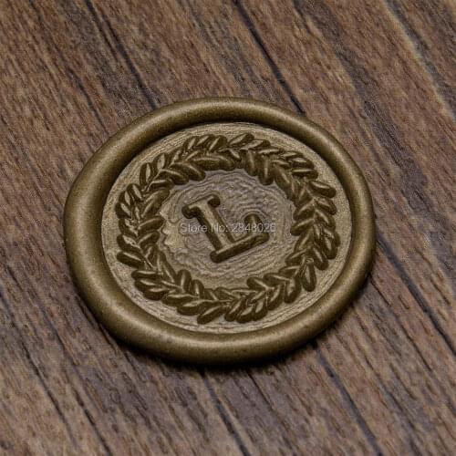 Custom wreath initials Wax Seal Stamp, wedding stamp gift, invitation seals,Scrapbooking stamp,personalized wreath with initials
