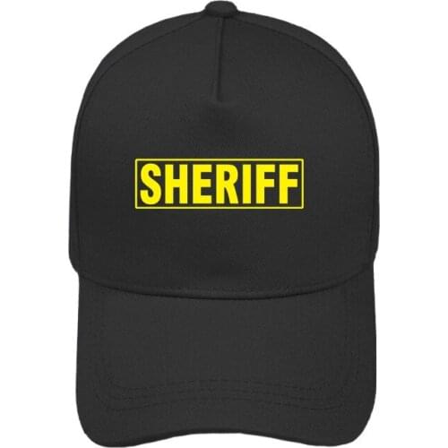 Peaked cap SHERIFF OFFICER mens 2021 running outdoor sports cap baseball fashion sun hat trendy female hat #122