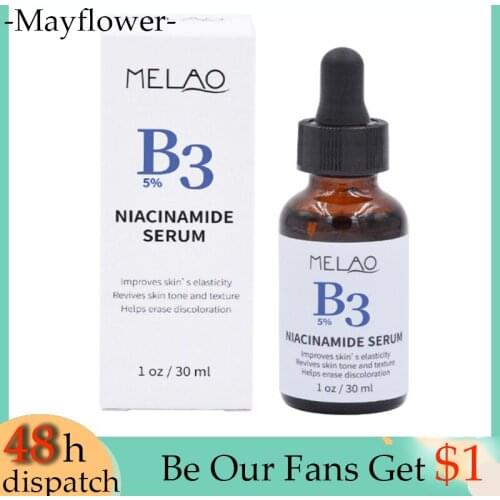 Shrinking Pore Whiteing Serum Niacinamide Organic Moiristurizing Face Serum Vitamin B3 Essence Soothing Desalination Melanin