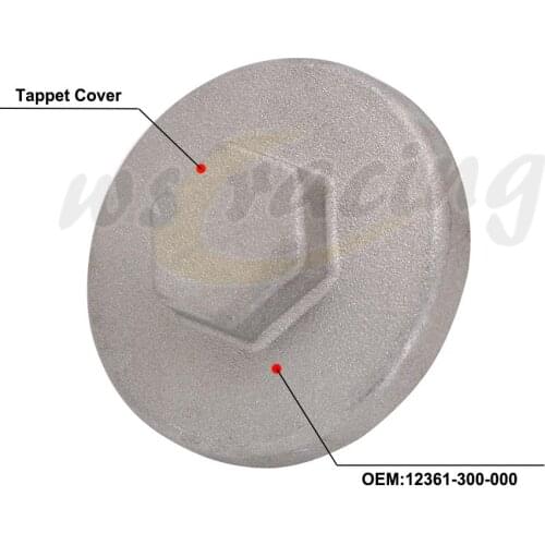 Motorcycle Aluminum Tappet Cover For CJ360T GL1000 XL175 Z50A 1977 XL175 Z50A 1978 C70 CT110 CT110 1982 CN250 CT110 TRX250 1986