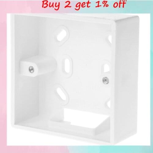 86*86mm Wall Mounted Junction Box For Thermostat Temperature Controller Box Case Holder