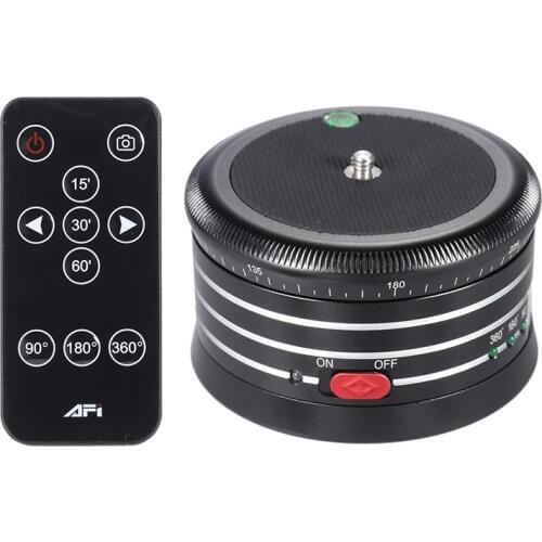 6pcs AFI MRA01 Mini Professional Tripod Head 360 Degree Electric360 Panorama Ball Head for GoPro Camera Smartphone SLR by DHL