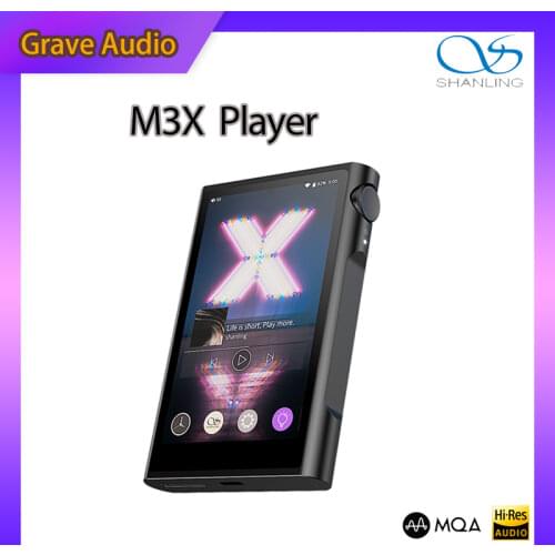 SHANLING M3X MQA Player Bluetooth Dual ES9219C DAC/AMP DSD256 32bit/384kHz Hi-Res Portable Music Player