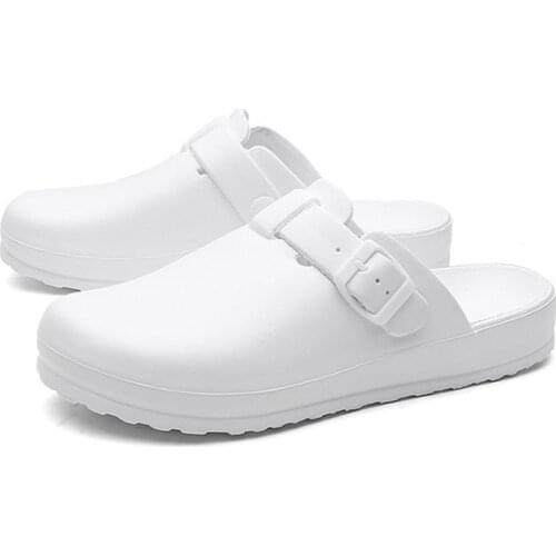 Unisex Hospital Medical Slippers EVA Non-slip Sandal Shoes Work Wear Doctors Nursing Clogs Women Men Summer Lab Scrub Slippers
