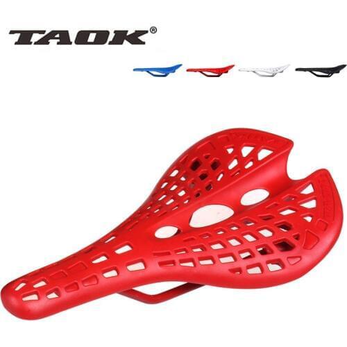 TAOK Hot Sale Spider Design MTB Mountain Bike Road Bicycle Cycling Saddles Hollow Cushion Seat Parts