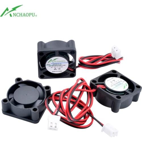 ACP2510 2.5cm 25mm fan 25x25x10mm DC5V 12V 24V 2pin Hydraulic Small cooling fan suitable for micro equipment projector router