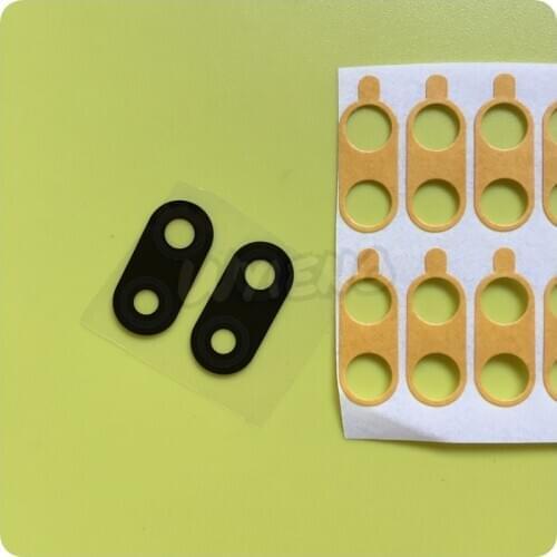 Wyieno 2Pcs/Lot Nova 3E Real Camera Glass Lens For Huawei P20 Lite P20Lite Back Rear Camera Lens With Glue Tracking