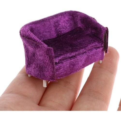 1/25 Dollhouse Miniature Furniture Couch Sofa Cushion Set Doll House Decor Toy
