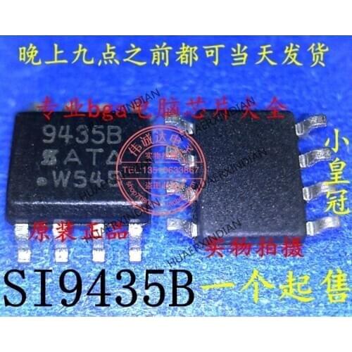 1Pieces New Original SI9435BDY-T1-E3 SI9435B 9435B SOP8 In Stock Real Picture