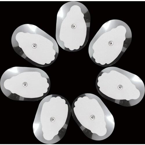 10Pcs/lot 4*4cm Electrode Pads For Tens Acupuncture Physiotherapy Machine Ems Nerve Muscle Stimulator Slimming Massager Patch