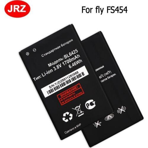 10PCS/LOT BL6425 For fly FS454 Nimbus 8 Battery 1700mAh Accumulator