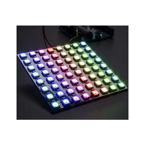10pcs WS2812 LED 5050 RGB 8x8 64 LED Matrix
