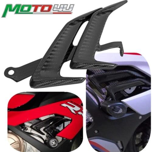 New 100% Carbon Fiber Fairing Side Panel Motorcycle Small Side Panel Gloss Accessories For BMW S1000RR S 1000RR S1000 2019 2020
